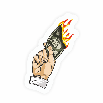 Burning Dollar