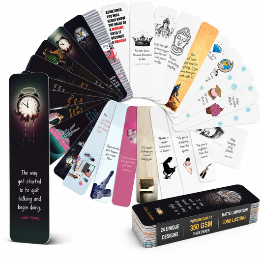 24 Quotes Bookmark Set