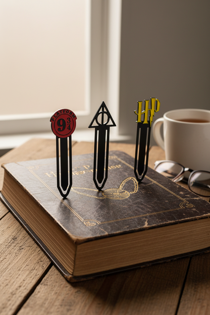 Harry Potter 3d Bookmarks